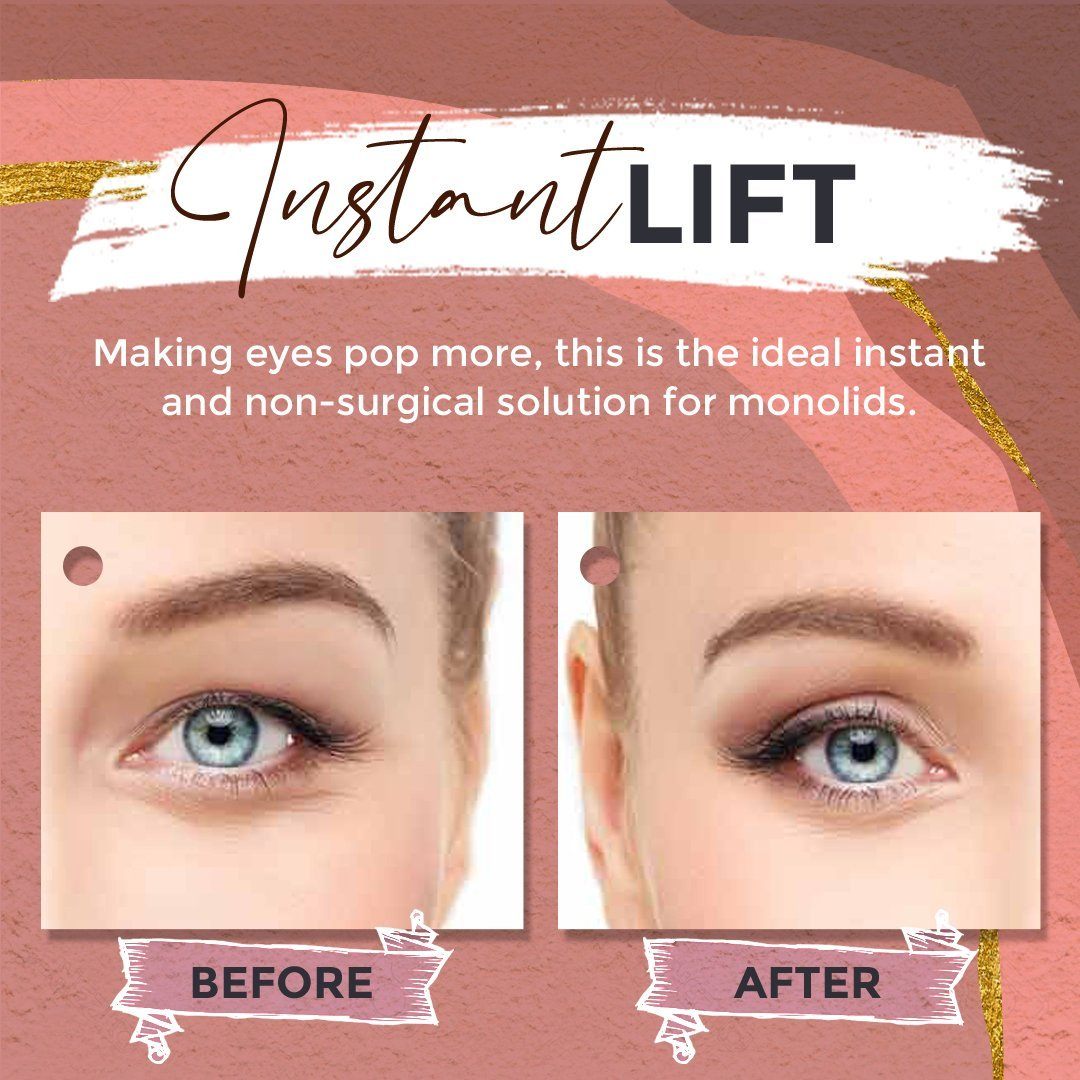 Last Day 50%OFF-GLUE-FREE INVISIBLE DOUBLE EYELID STICKER