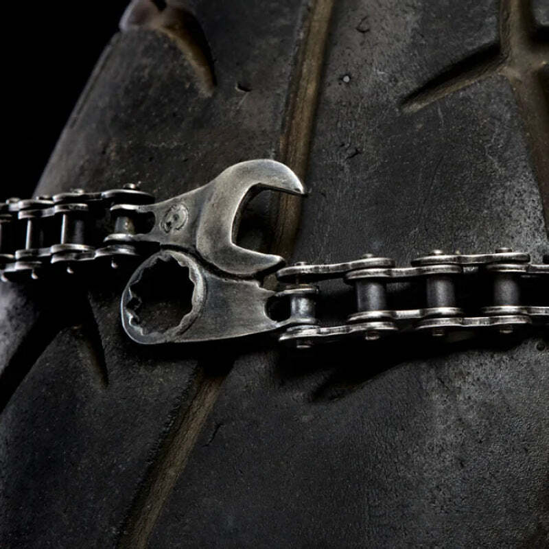 Fashion Rider Silver Wrench Bracelet