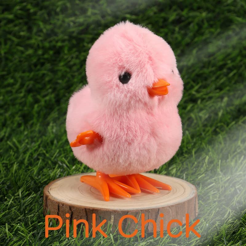 🐤Adorable Wind-Up Jumping Duck & Chick Toys