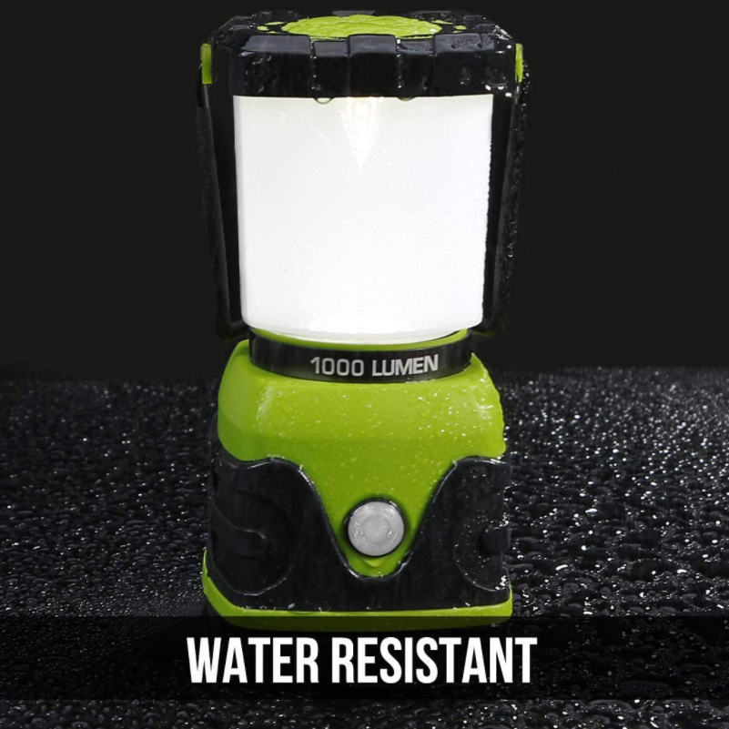 1000LM LED Camping Lantern - 360° Beam Angle & 4 Light Modes Waterproof Lantern Flashlight