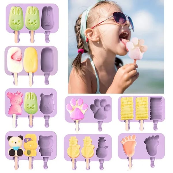 (Hot Sale-40% OFF) DIY Homemade Reusable Popsicle Molds-Buy 3 Get 15% OFF