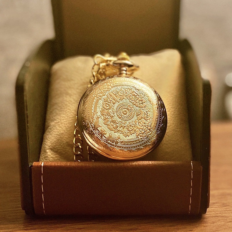 [SAVE 60% OFF TODAY ONLY] To My Son Quartz Pocket Chain Watch - BUY 2 GET 1 FREE NOW!