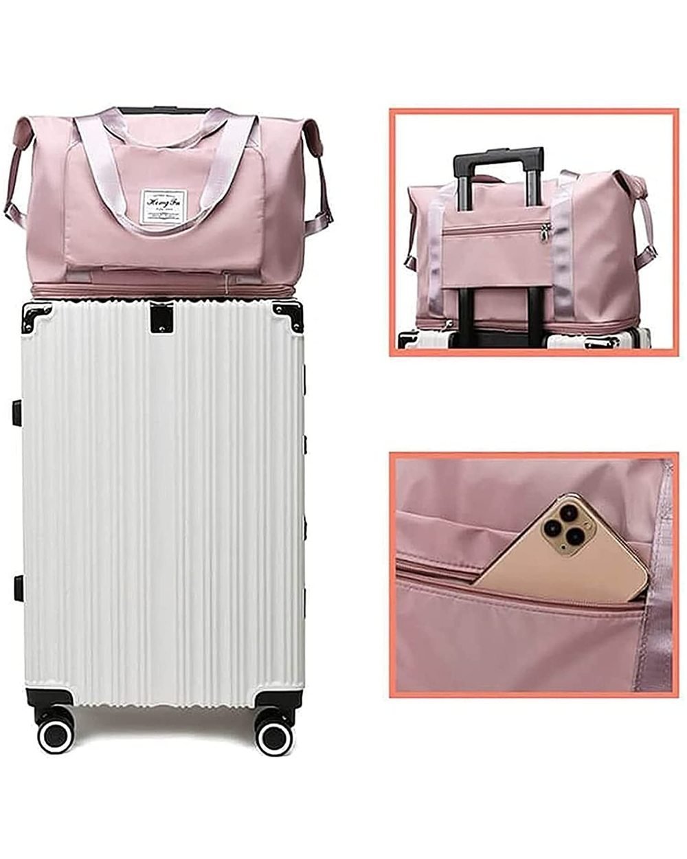 🔥BIG SALE - 50% OFF🔥Collapsible Waterproof Large Capacity Travel Handbag