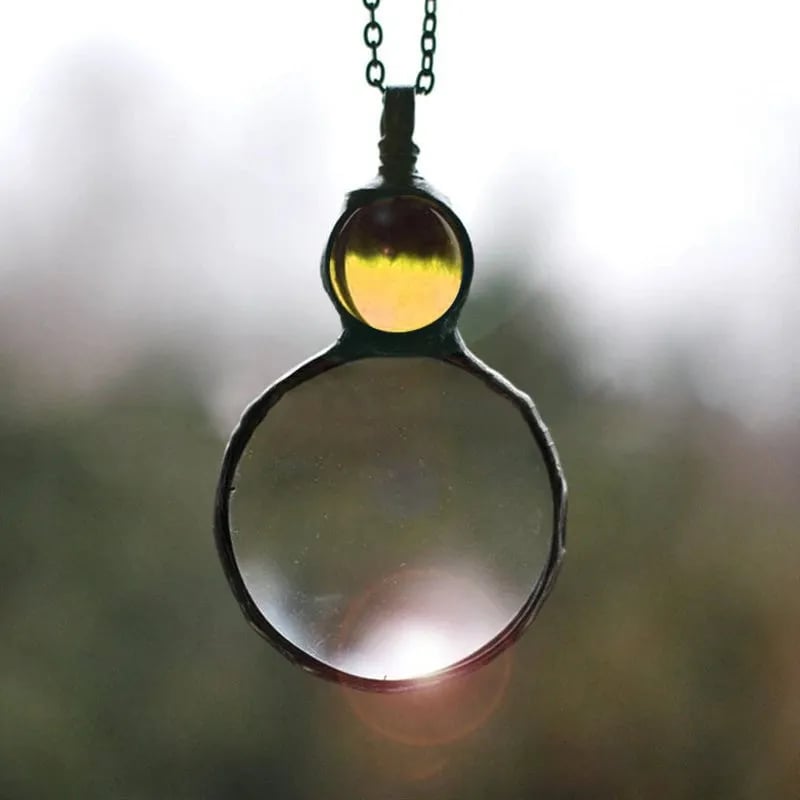 💐Last Day 70% OFF💖Magnifying Glass Pendant Necklace