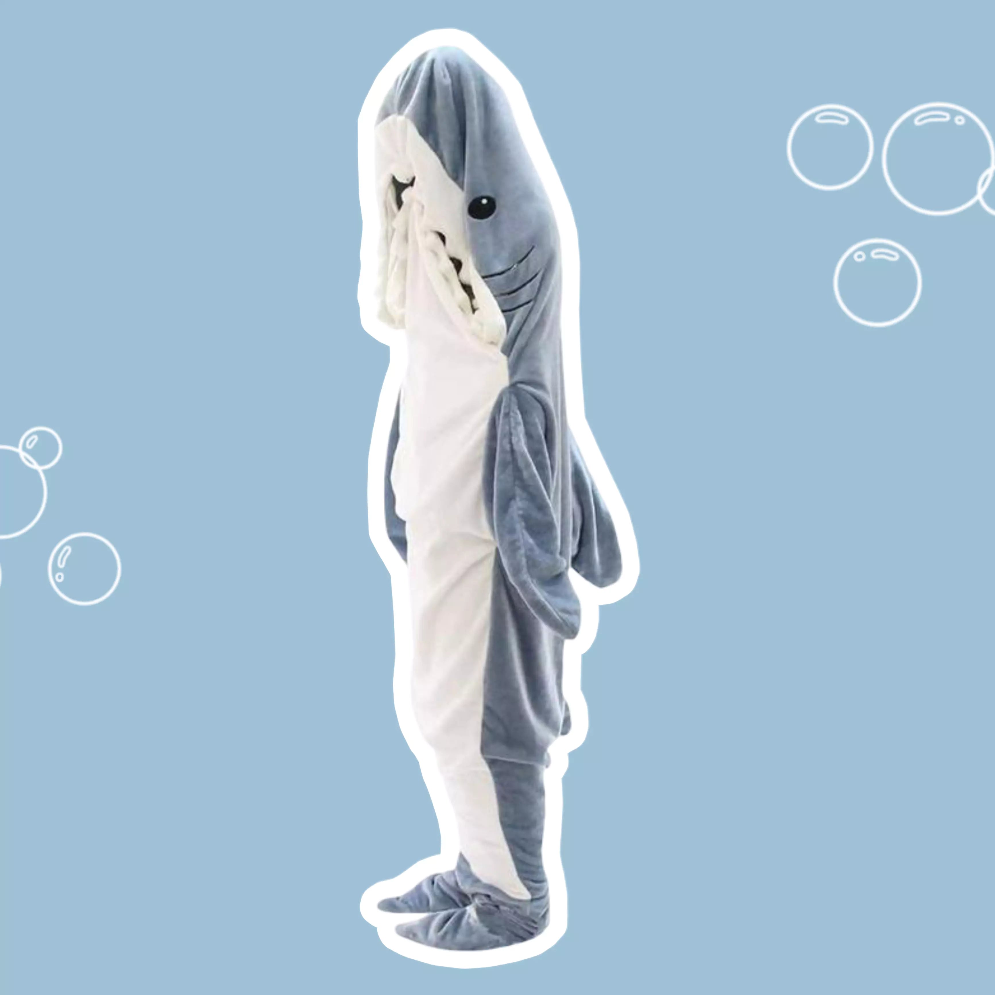 Shark Blankie – Becomes the World’s Coziest, Comfiest and Cutest Shark!