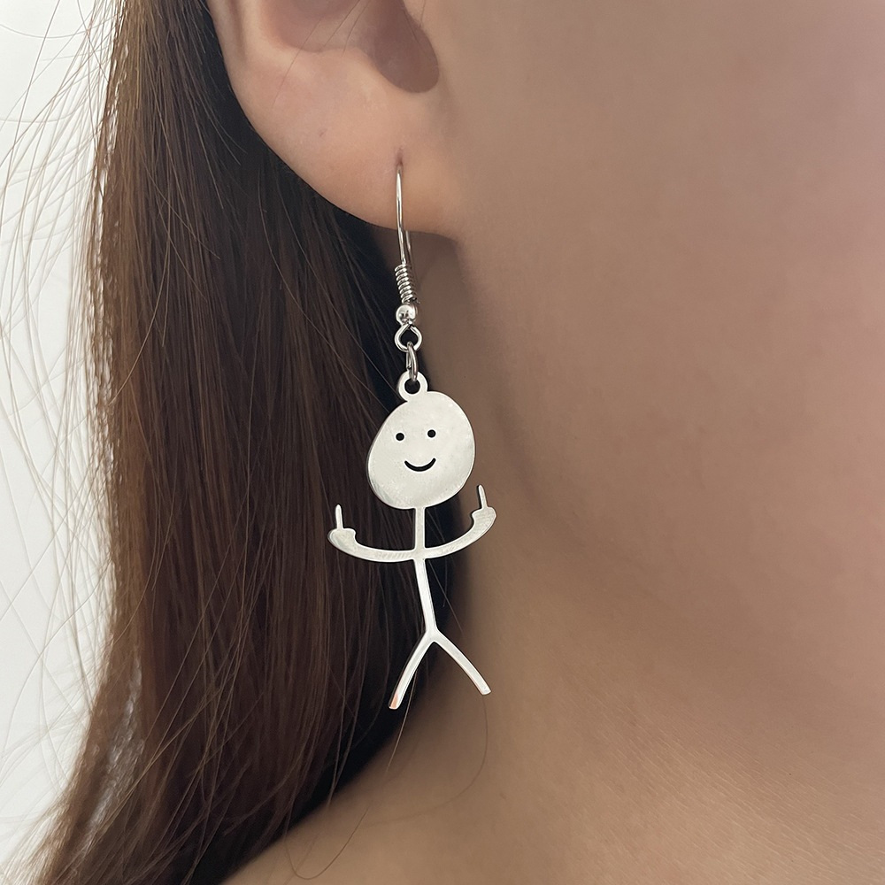 FUNNY F.CK YOU DOODLE NECKLACE