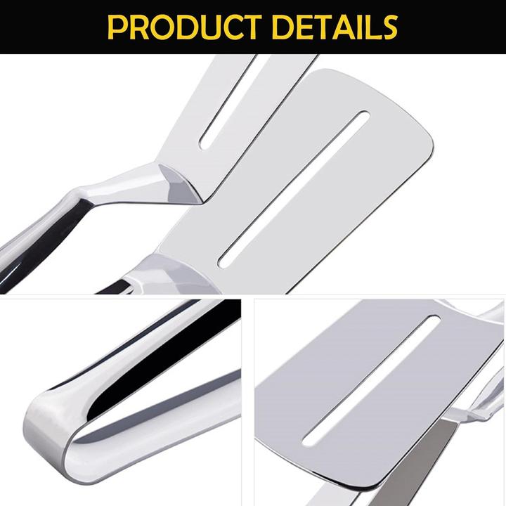 (⚡Last Day Flash Sale-50% OFF) Stainless Steel Double-Sided Shovel Clip-BUY 2 GET 1 FREE TODAY!