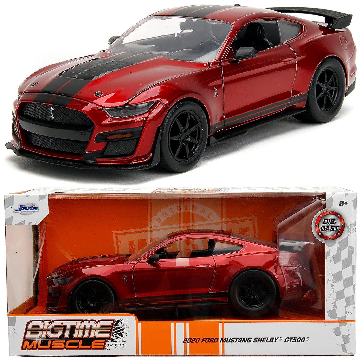 Big Time Muscle 2020 Ford Mustang Shelby GT 500 Die-cast Car