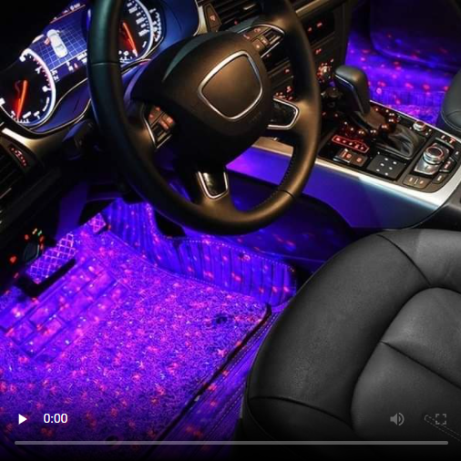Car Interior Ambient Lights (Contains four light bars) 💖Buy 2 Free Shipping