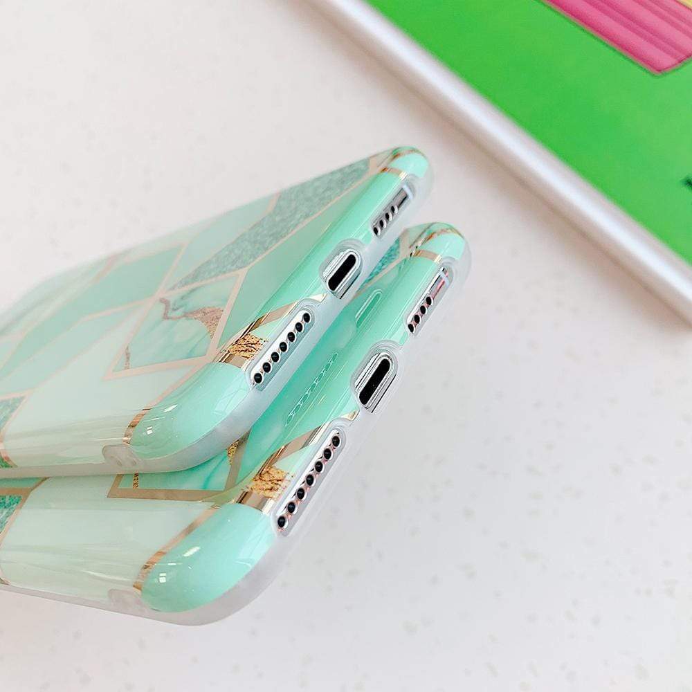 Green Marble Case