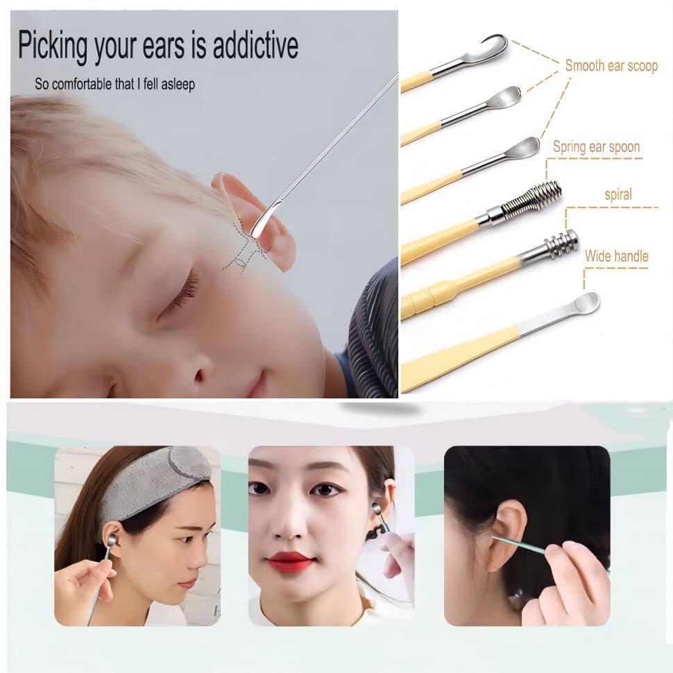 Earwax Cleaning Tool 6-Piece Set