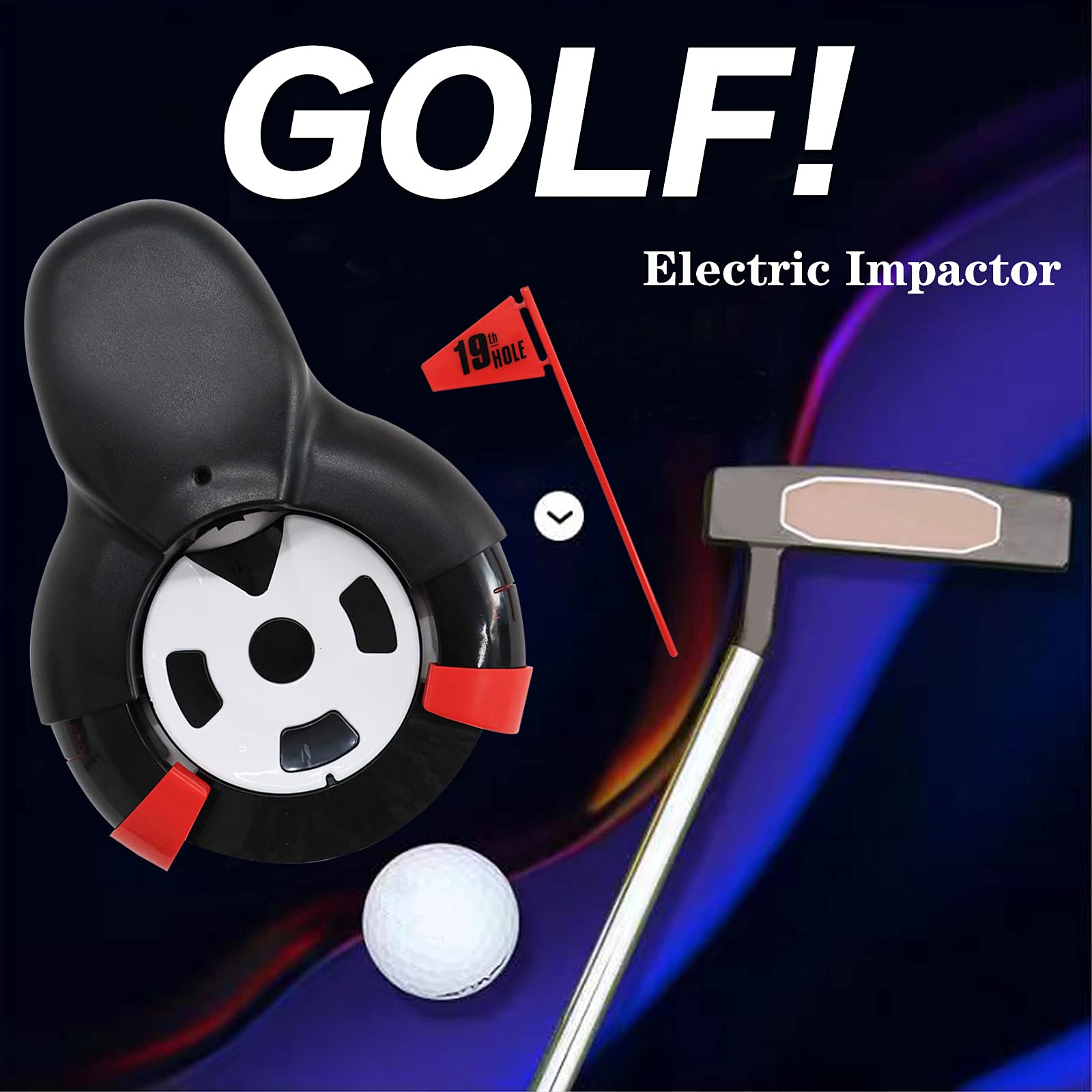(🔥Christmas Hot Sale-SAVE 50% OFF)Golf automatic return ball machine, putter practice machine-Buy 2 Get 8% Off & Free Shipping