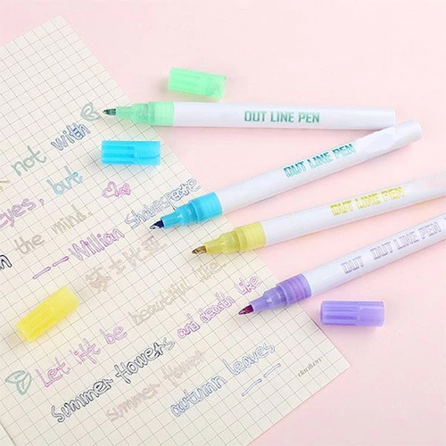 🔥🔥Double Line Outline Pen