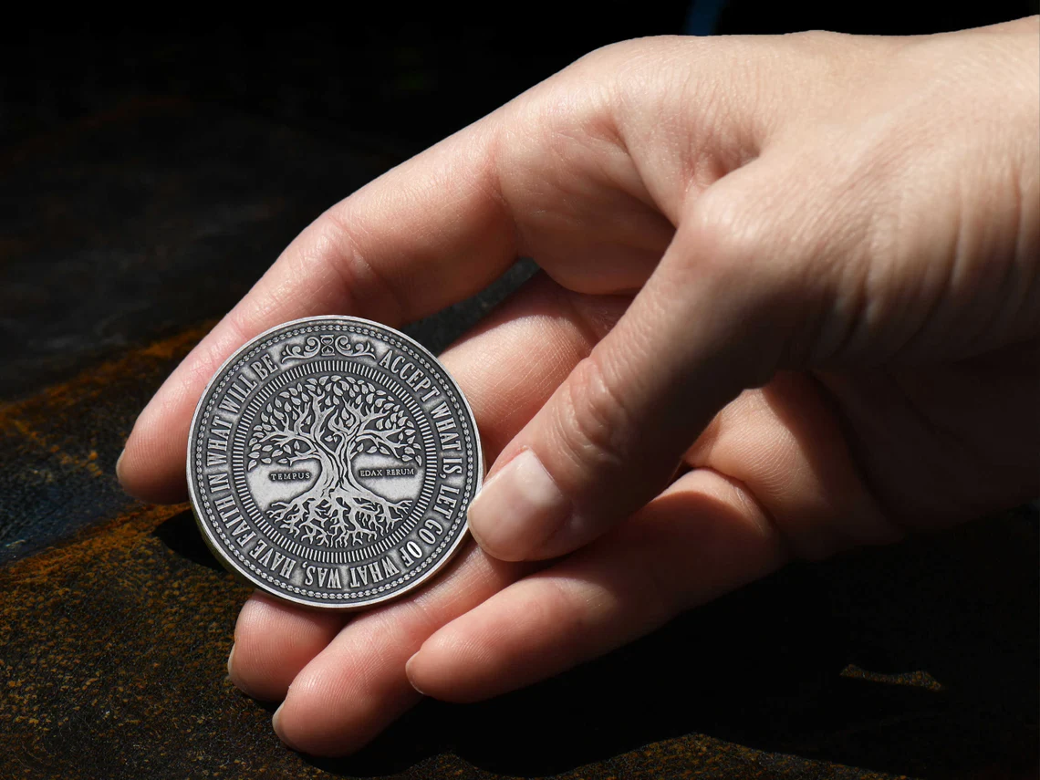 This Too Shall Pass Reminder Coin