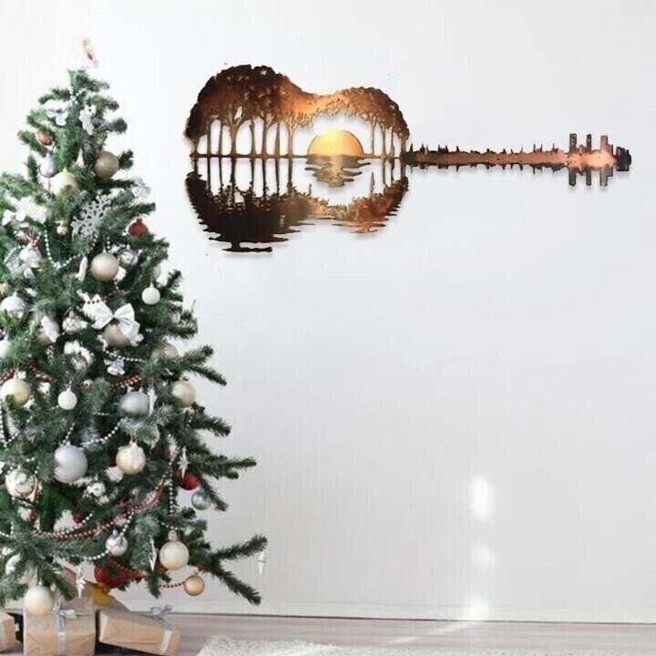 🎅Early Christmas Sale 50% OFF-Guitarist Art🎸MEGRAIDANTM️ Handmade Abstract Guitar Metal