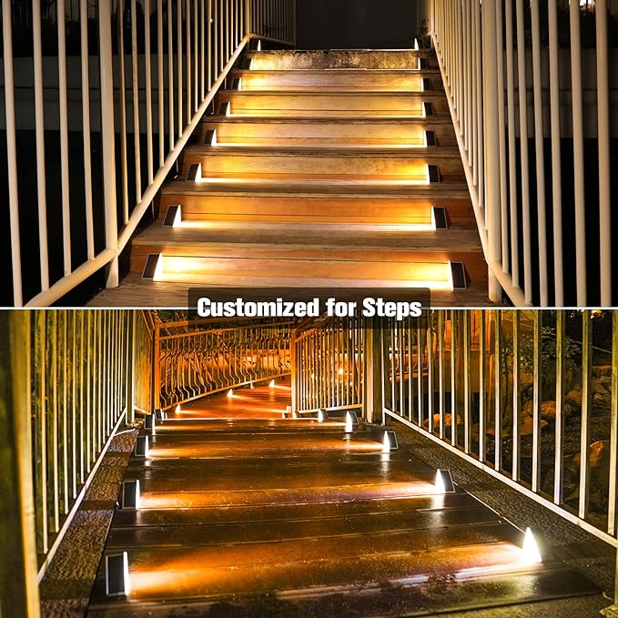 【🔥Hot sale - 50% OFF】Solar anti-theft staircase light