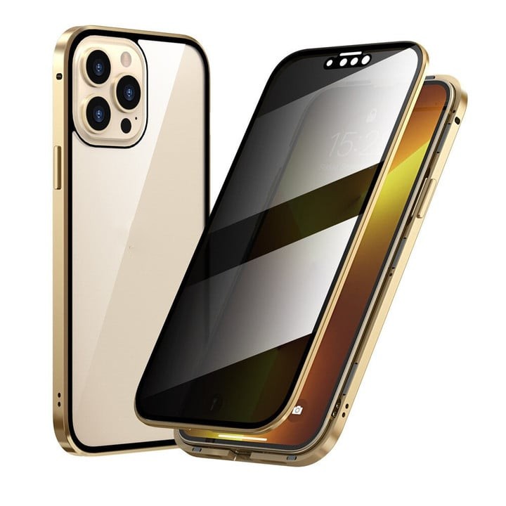 HOT SALE - 40% OFF🔥 Anti Peeping Double Sided Tempered Glass Phone Case