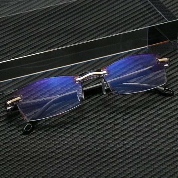 Sapphire High Hardness Anti-Blue Progressive Far And Near Dual-Use Glasses