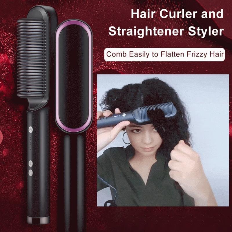 🔥Last Day 60% OFF🔥-New Hair Straightener Brush(BUY 2 GET FREE VIP SHIPPING)