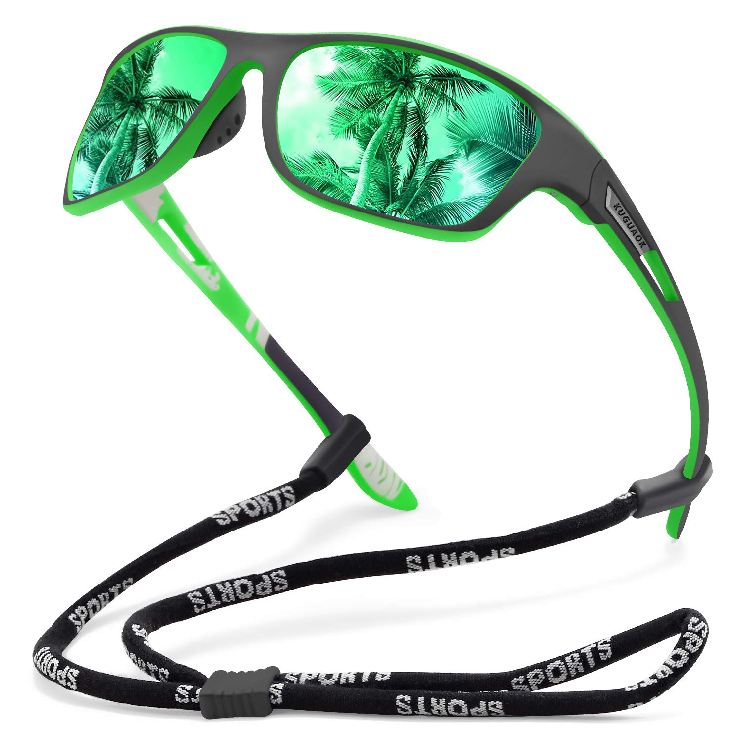 DALWA 2023 Men's Outdoor Sports Sunglasses with Anti-glare Polarized Lens