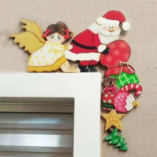 🎄Christmas door frame decoration