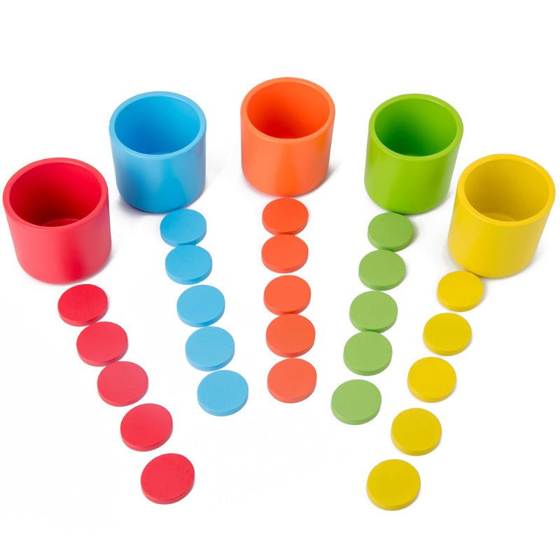 Puzzle color classification cup---win at the starting line