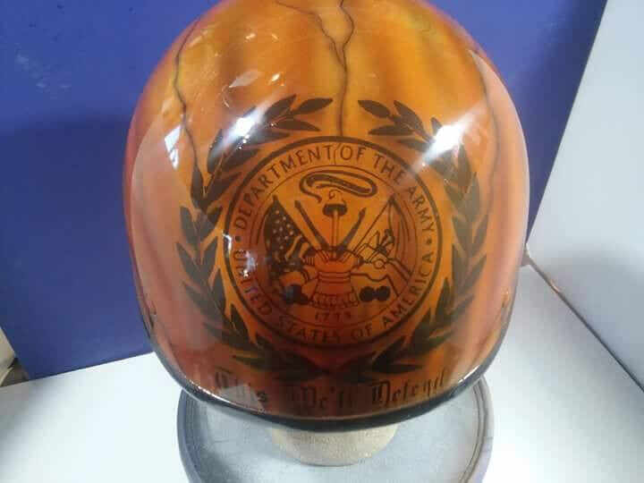 Harley Department of Army Helmet