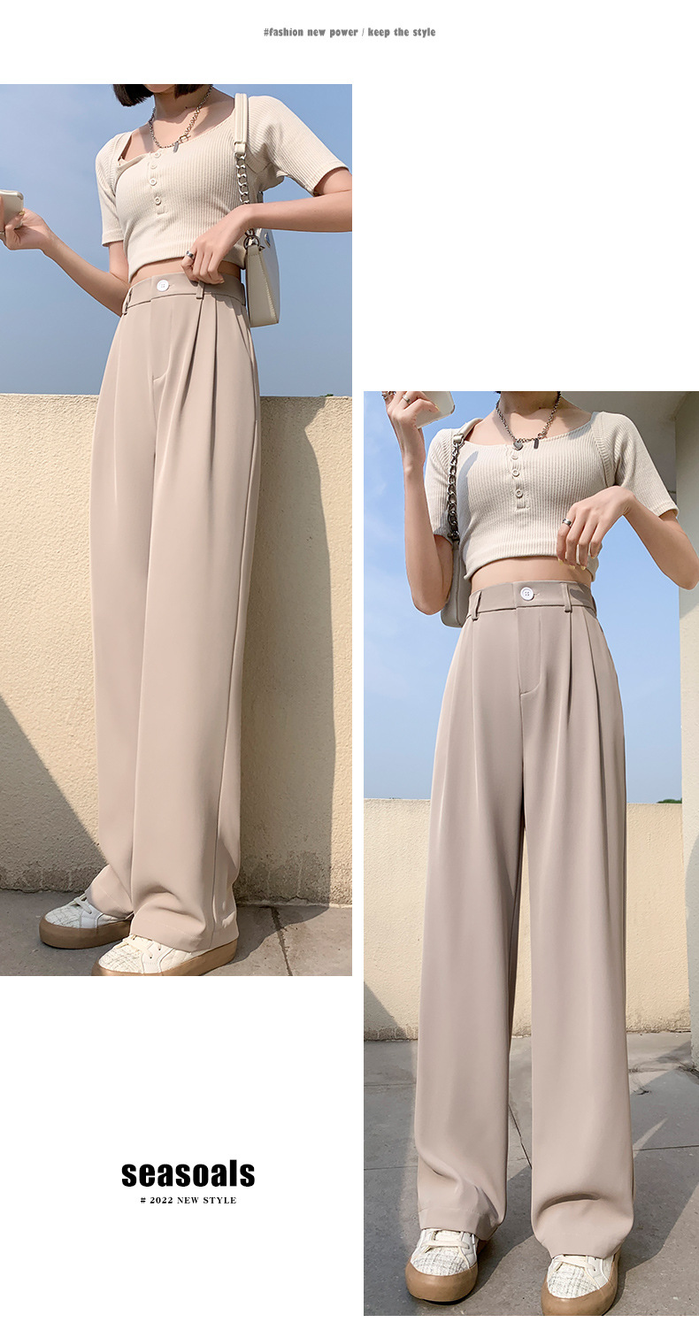 (New In)Woman's Casual Full-Length Loose Pants