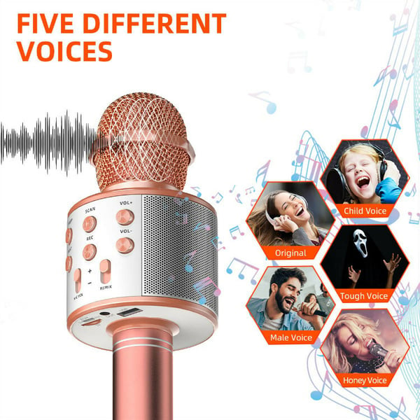 [🎅PRE-CHRISTMAS SALE 48%OFF NOW] Wireless Bluetooth 3-In-1 Karaoke Mic Speaker -BUY 2 FREE SHIPPING