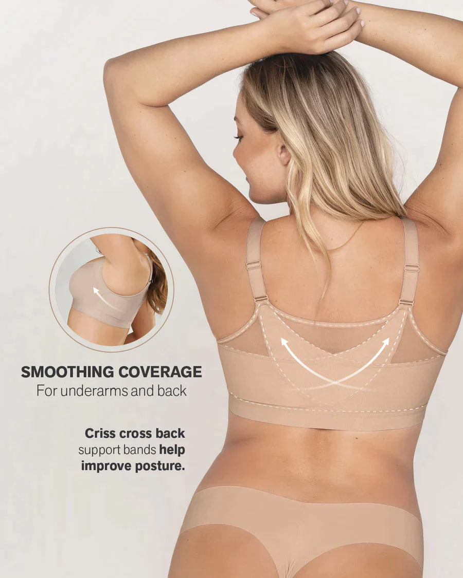 Comfort Posture Corrector Bra with Contour Cups Bra-EARLY BLACK FRIDAY SALE-BLACK (3-PACK BRAS ONLY $19.99)