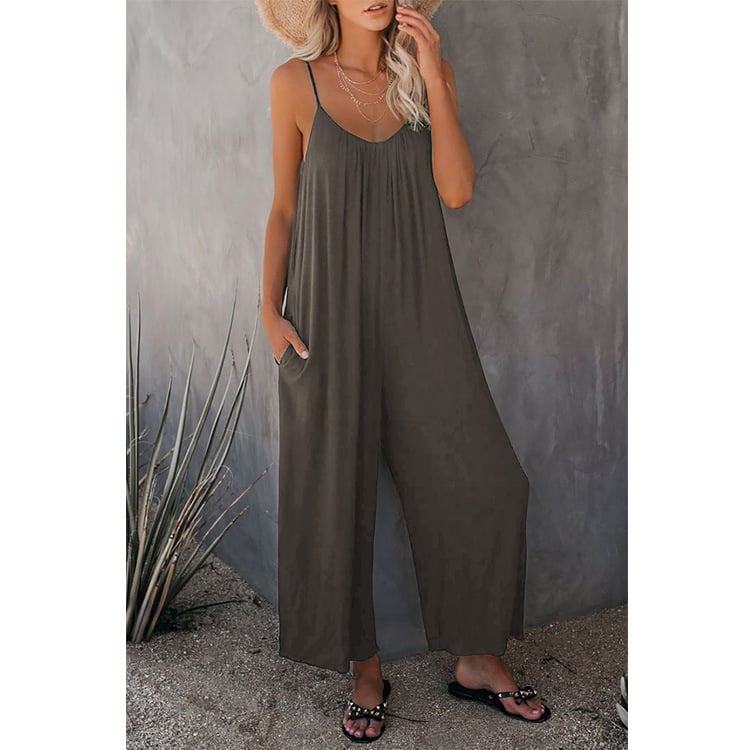 🔥LAST DAY 70% off 🔥Ultimate Flowy Jumpsuit with Pockets (Buy 2 Free Shipping)