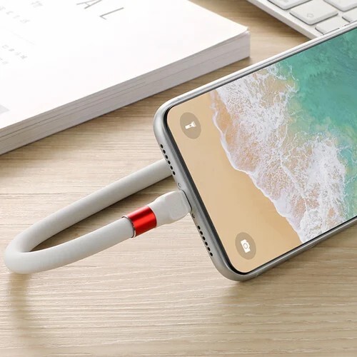 3 in 1 Fast Charging Universal Mobile Phone Holder Data Cable for iPhone, Android, Type-C