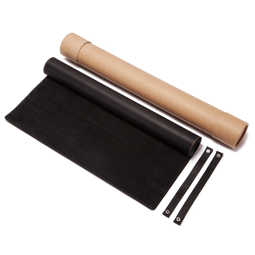 KRIES Leather Waterproof Desk Mat for Office and Home