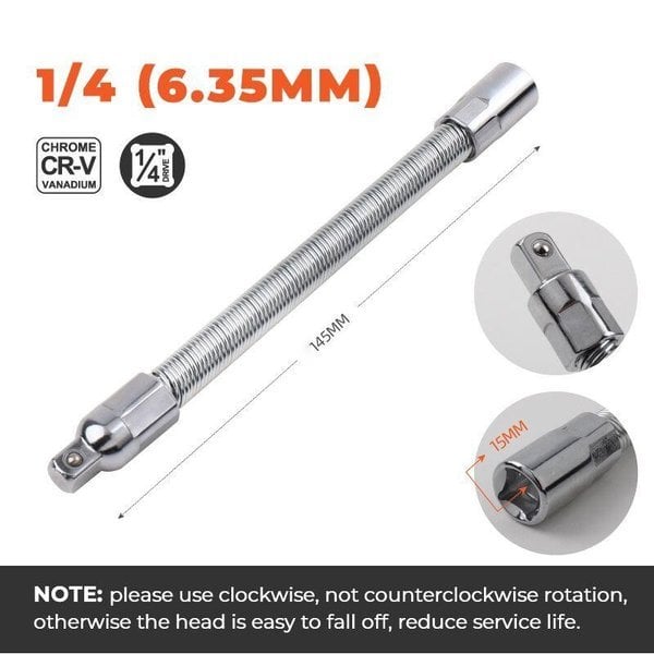 🔥Last Day Promotion - 50% OFF🔥 Electric Wrench Sleeve Universal Extension Rod  - Buy 2 Get 10% Off