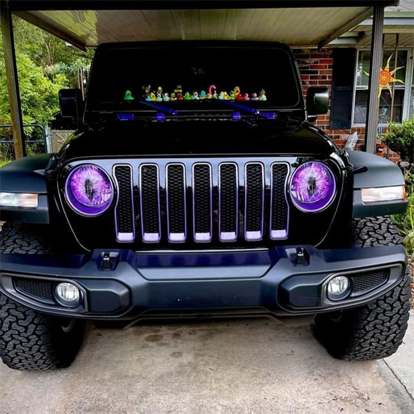 Beast Eyes Headlight Decals - NEPROKE