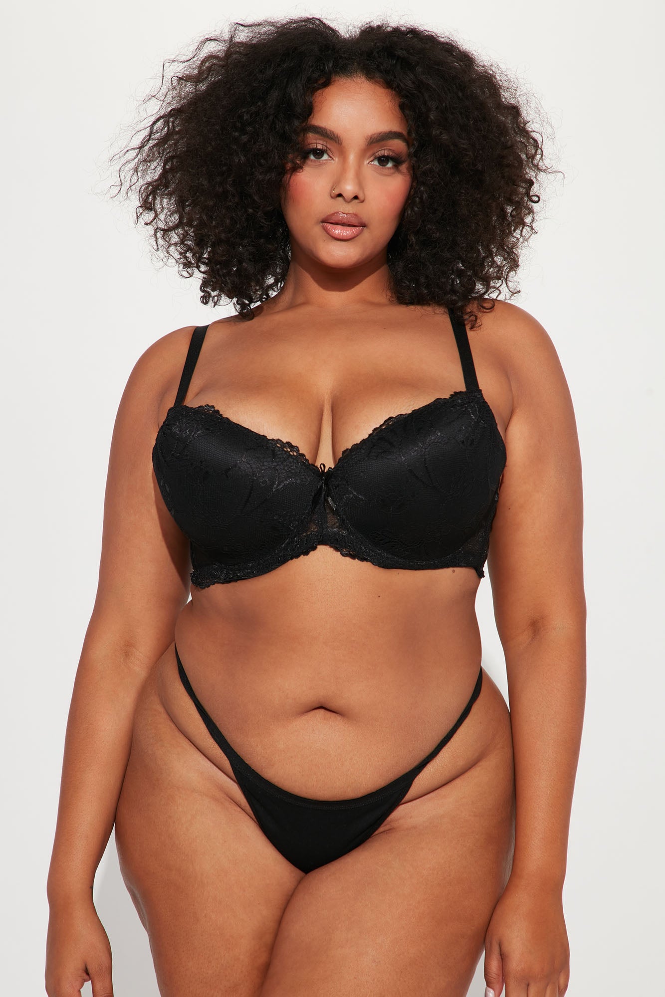 Ready For It Lightly Padded 2 Pack Bras - Black/combo