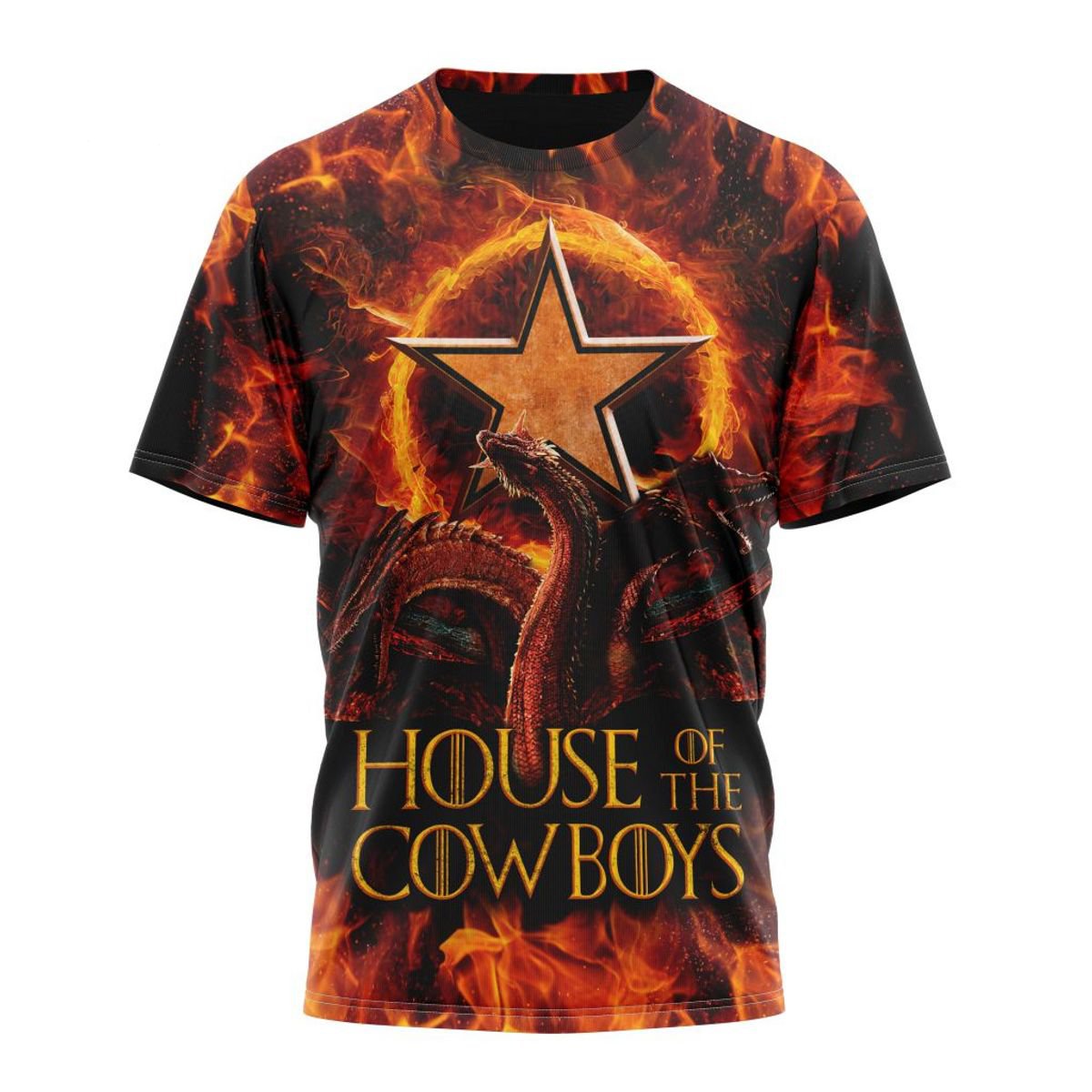 DALLAS COWBOYS GAME OF THRONES – HOUSE OF THE COWBOYS 3D HOODIE