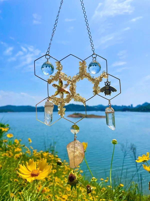 2023 Honeycomb Crystal Decor-Perfect Gift