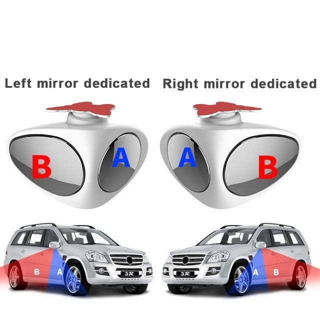 🔥Last Day Promotion - 50% OFF🔥 Car Rear View Mirror Rotatable Adjustable Blind Spot - Buy 2 Get 10% Off