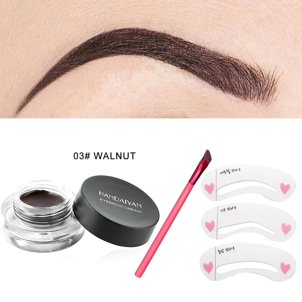 Multi-function Eyebrow Brush & Eyebrow Cream🔥Buy 2 Get 1 Free(3 sets)🔥