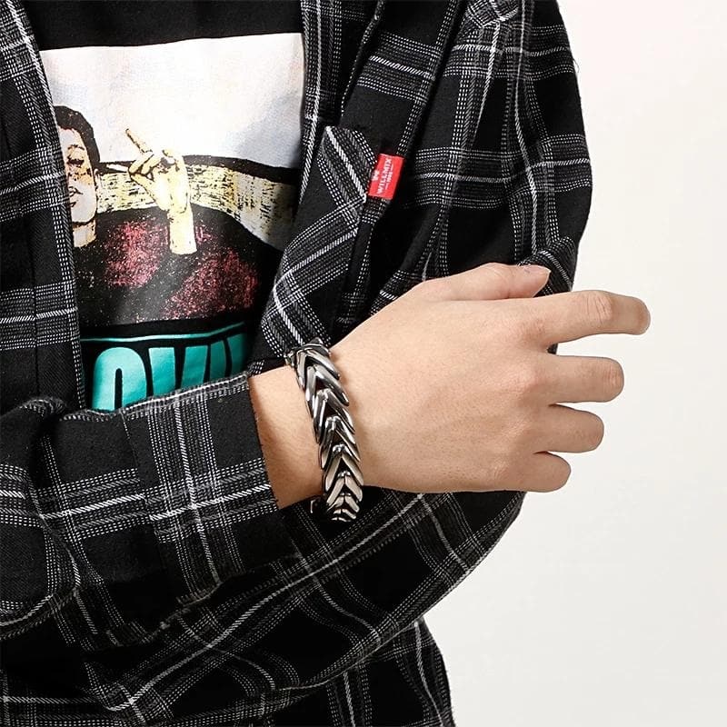 RETRO SILVER ARROW -BRACELET