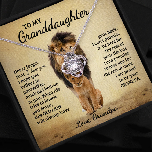 Granddaughter - Proud of you - Necklace