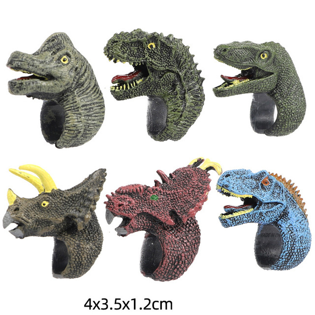 New Children's Dinosaur Ring Science Education Toy
