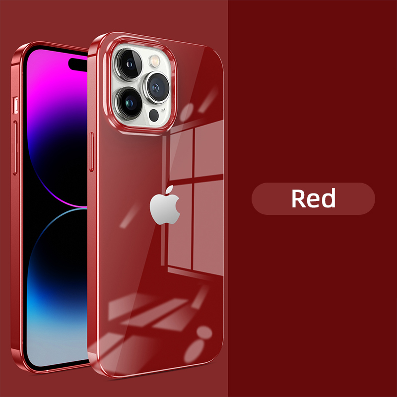 Solid Color Ultra-Thin Dustproof Hard Case Cover for iPhone