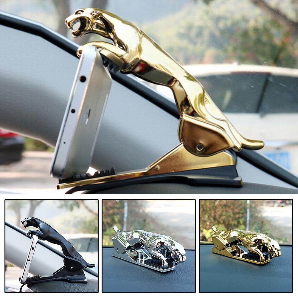 360 Degree Car Leopard Form Dashboard Phone Holder