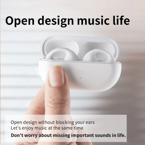 49% OFF🎁 Wireless Ear Clip Bone Conduction Headphones