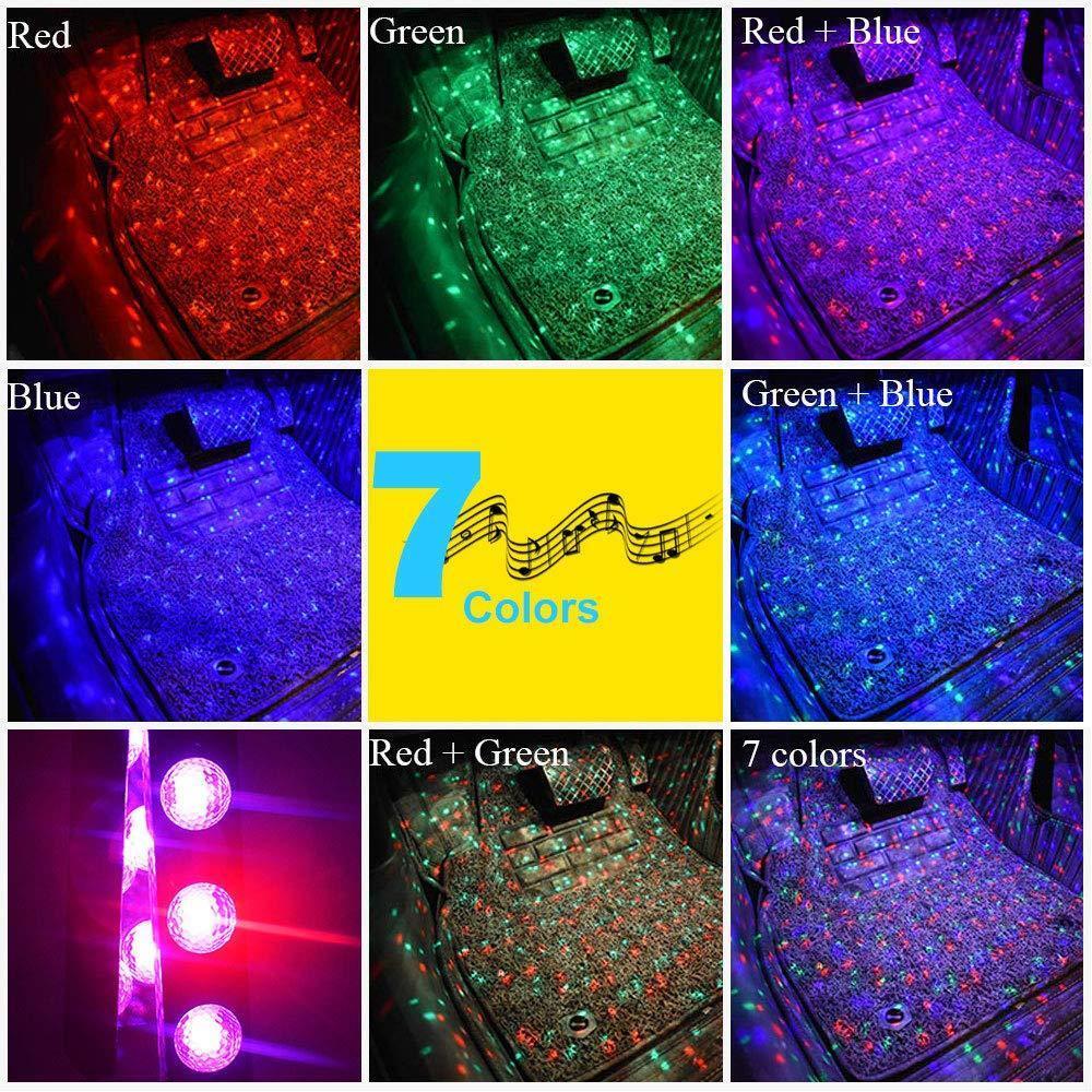 Car Interior Ambient Lights (Contains four light bars) 💖Buy 2 Free Shipping