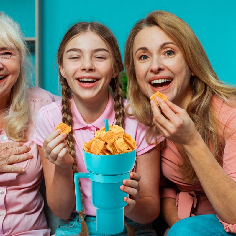 Reusable Snack and Drink Cup for adults, Kids