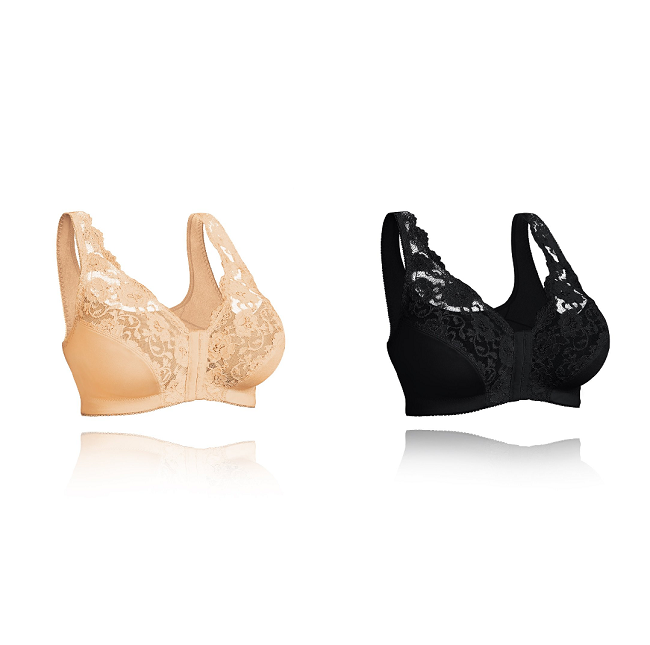 ❤️Summer Sale 50% 0ff❤️Front hooks, stretch-lace, super-lift, and posture correction – ALL IN ONE BRA!