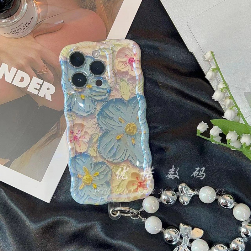 (BUY 2 GET 15% OFF)  Oil Painting Flower Pattern Mobile Phone case